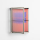 Stella - Wall Cabinet - Linus Lohoff - Pebble - Reeded glass