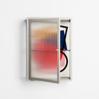 Fuerte - Wall Cabinet - Vratislav Pecka - Pebble - Reeded glass