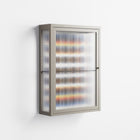 Perspektiva - Wall Cabinet - Vratislav Pecka - Pebble - Reeded glass