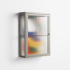 Spilled Paint - Wall Cabinet - Vratislav Pecka - Pebble - Reeded glass