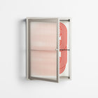 United - Wall Cabinet - Vratislav Pecka - Pebble - Reeded glass