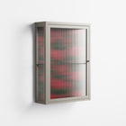 Mormors Rabatt - Wall Cabinet - Nur Rydberg - Pebble - Reeded glass