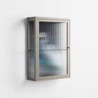 Egret - Wall Cabinet - Katie O’Shea - Pebble - Reeded glass