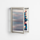 Gooseberries - Wall Cabinet - Katie O’Shea - Pebble - Reeded glass