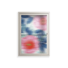 Pink Anemones - Wall Cabinet - Katie O’Shea - Pebble - Reeded glass