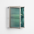 Turtle With Kelp - Wall Cabinet - Katie O’Shea - Pebble - Reeded glass