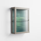 Turtle With Kelp - Wall Cabinet - Katie O’Shea - Pebble - Reeded glass