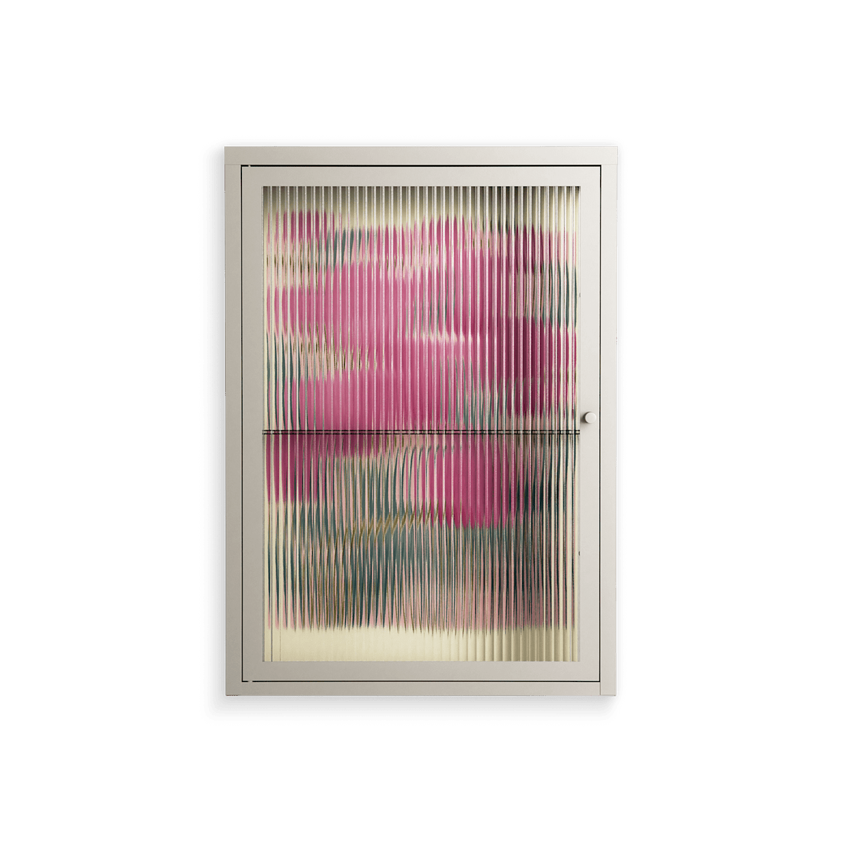 Tulips - Wall Cabinet - Katie O’Shea - Pebble - Reeded glass