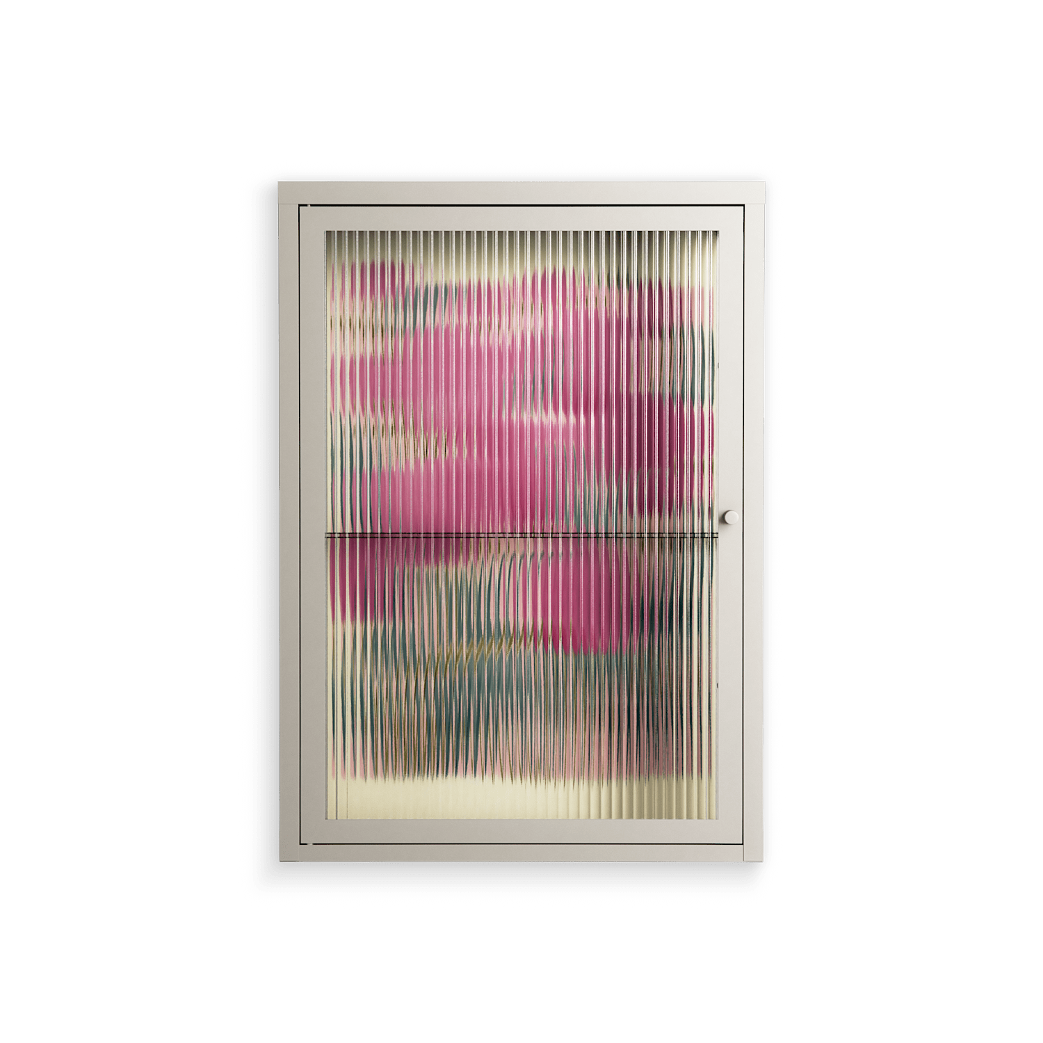 Tulips - Wall Cabinet - Katie O’Shea - Pebble - Reeded glass