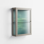 Turtle Without Kelp - Wall Cabinet - Katie O’Shea - Pebble - Reeded glass