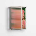 Inside Flowers - Wall Cabinet - Raissa Oltmanns - Pebble - Reeded glass