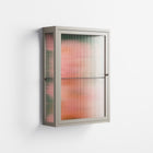 Inside Flowers - Wall Cabinet - Raissa Oltmanns - Pebble - Reeded glass
