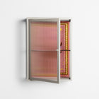 Connect With Nature - Wall Cabinet - Raissa Oltmanns - Pebble - Reeded glass