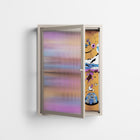 Solar Cancer - Wall Cabinet - Cezar Berje - Pebble - Reeded glass