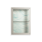 Epic Swirl - Wall Cabinet - Amy Suther - Pebble - Reeded glass