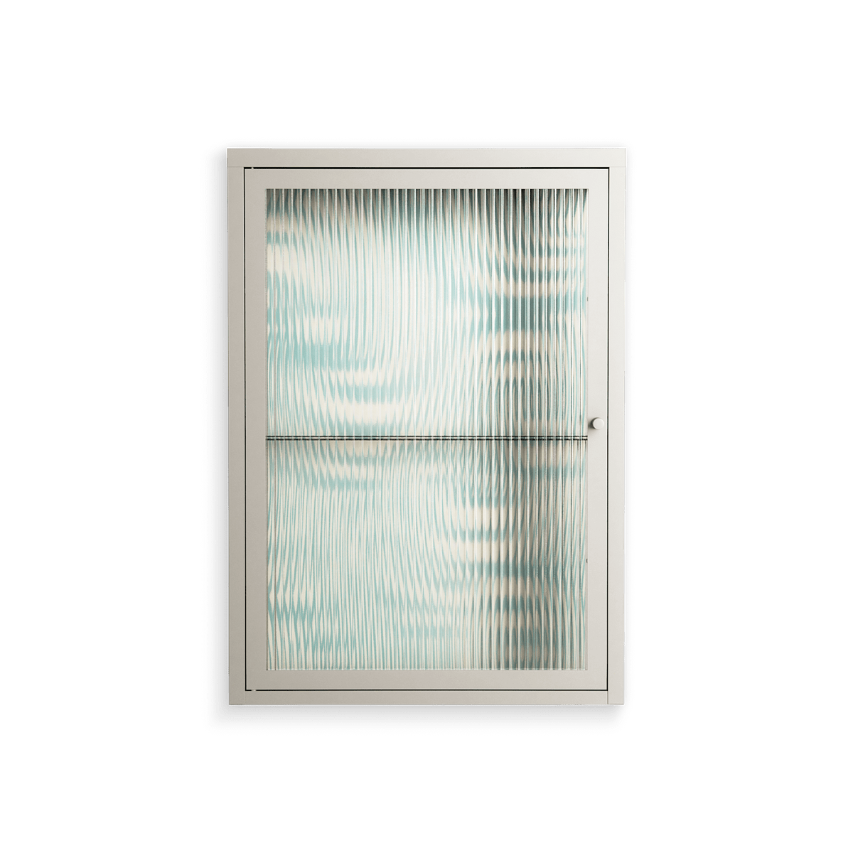 Epic Swirl - Wall Cabinet - Amy Suther - Pebble - Reeded glass