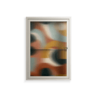 Abstract Sunrise - Wall Cabinet - Amy Suther - Pebble - Reeded glass