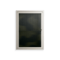 Midnight Dune - Wall Cabinet - Amy Suther - Pebble - Reeded glass