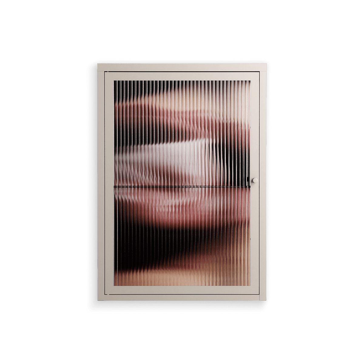 Blow - Wall Cabinet - Nadia Ryder - Pebble - Reeded glass