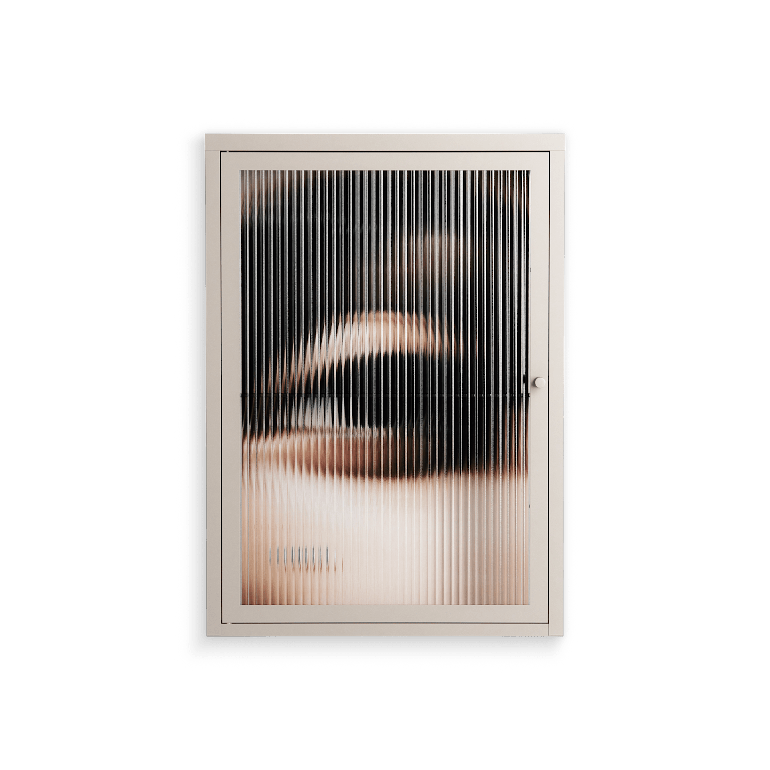 Gem - Wall Cabinet - Nadia Ryder - Pebble - Reeded glass