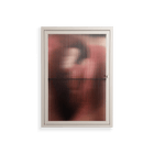 Red 2 - Wall Cabinet - Nadia Ryder - Pebble - Reeded glass