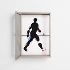 Décomposé - Wall Cabinet - David Vanadia - Pebble - Reeded glass