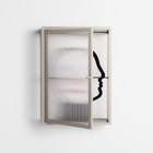 En_Suspend - Wall Cabinet - David Vanadia - Pebble - Reeded glass