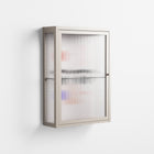 Équilibré - Wall Cabinet - David Vanadia - Pebble - Reeded glass