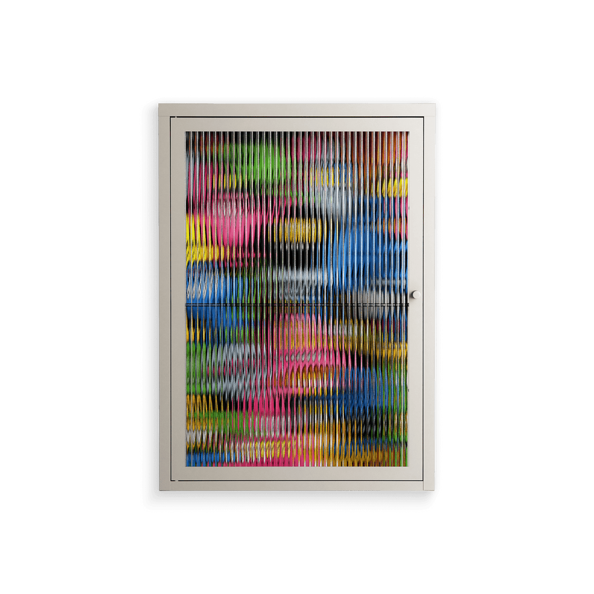 All The Good Guys - Wall Cabinet - Craig Watkins - Pebble - Reeded glass