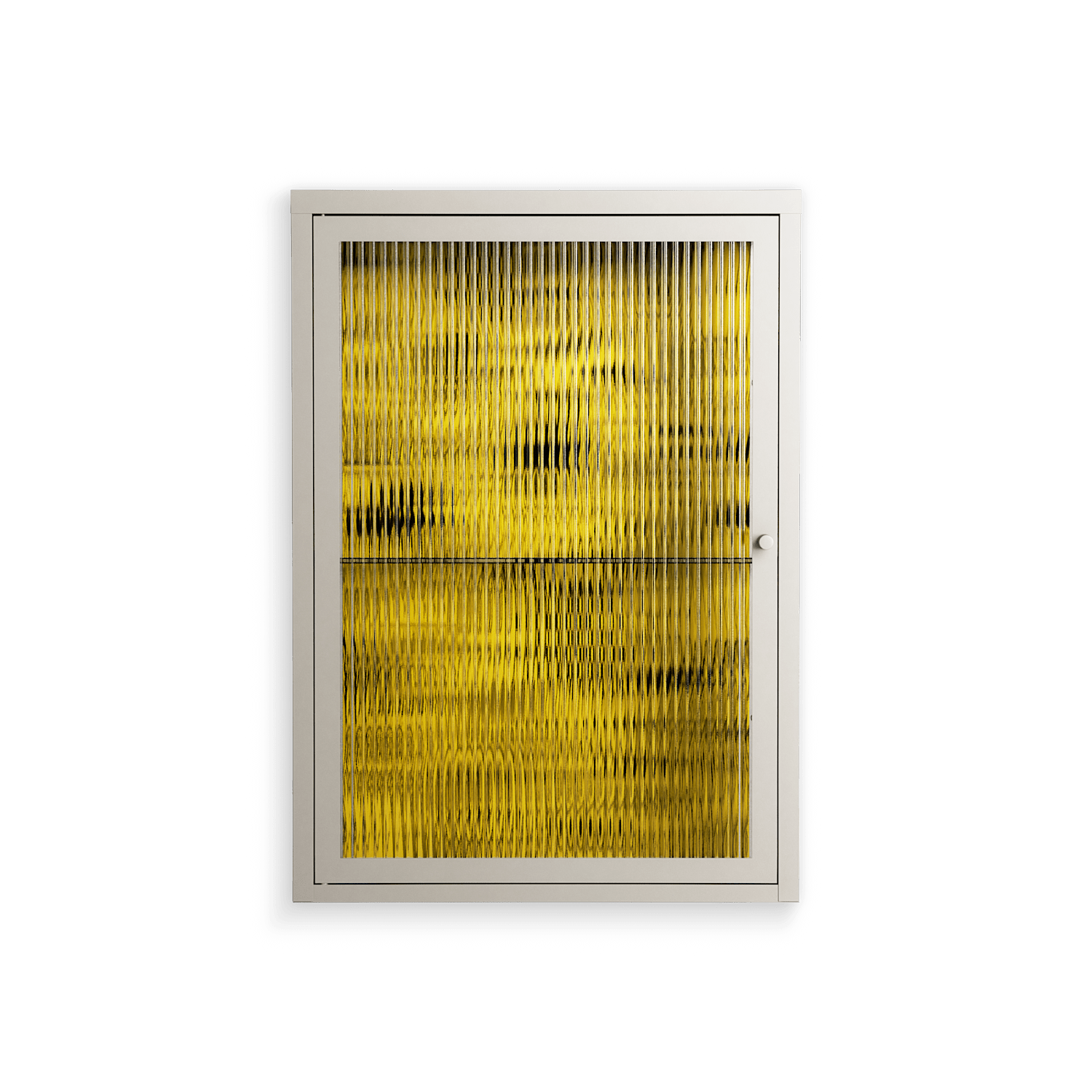 What a Mess - Wall Cabinet - Craig Watkins - Pebble - Reeded glass
