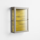 What a Mess - Wall Cabinet - Craig Watkins - Pebble - Reeded glass