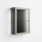 The Single Color - Wall Cabinet - Craig Watkins - Pebble - Reeded glass
