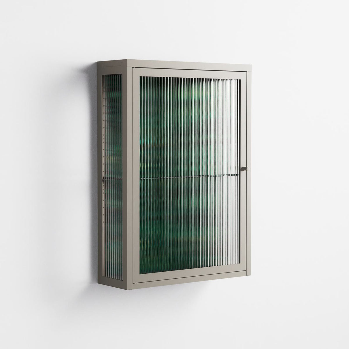 Thankful - Wall Cabinet - Craig Watkins - Pebble - Reeded glass