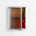 Hours - Wall Cabinet - Oluwasheyi Adebayo - Pebble - Reeded glass
