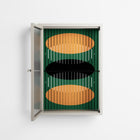 Soul Split - Wall Cabinet - Oluwasheyi Adebayo - Pebble - Reeded glass