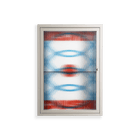 Velvet Dusk - Wall Cabinet - Oluwasheyi Adebayo - Pebble - Reeded glass