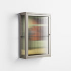 Anonymous Reader - Wall Cabinet - Kristin Eriksson - Pebble - Reeded glass