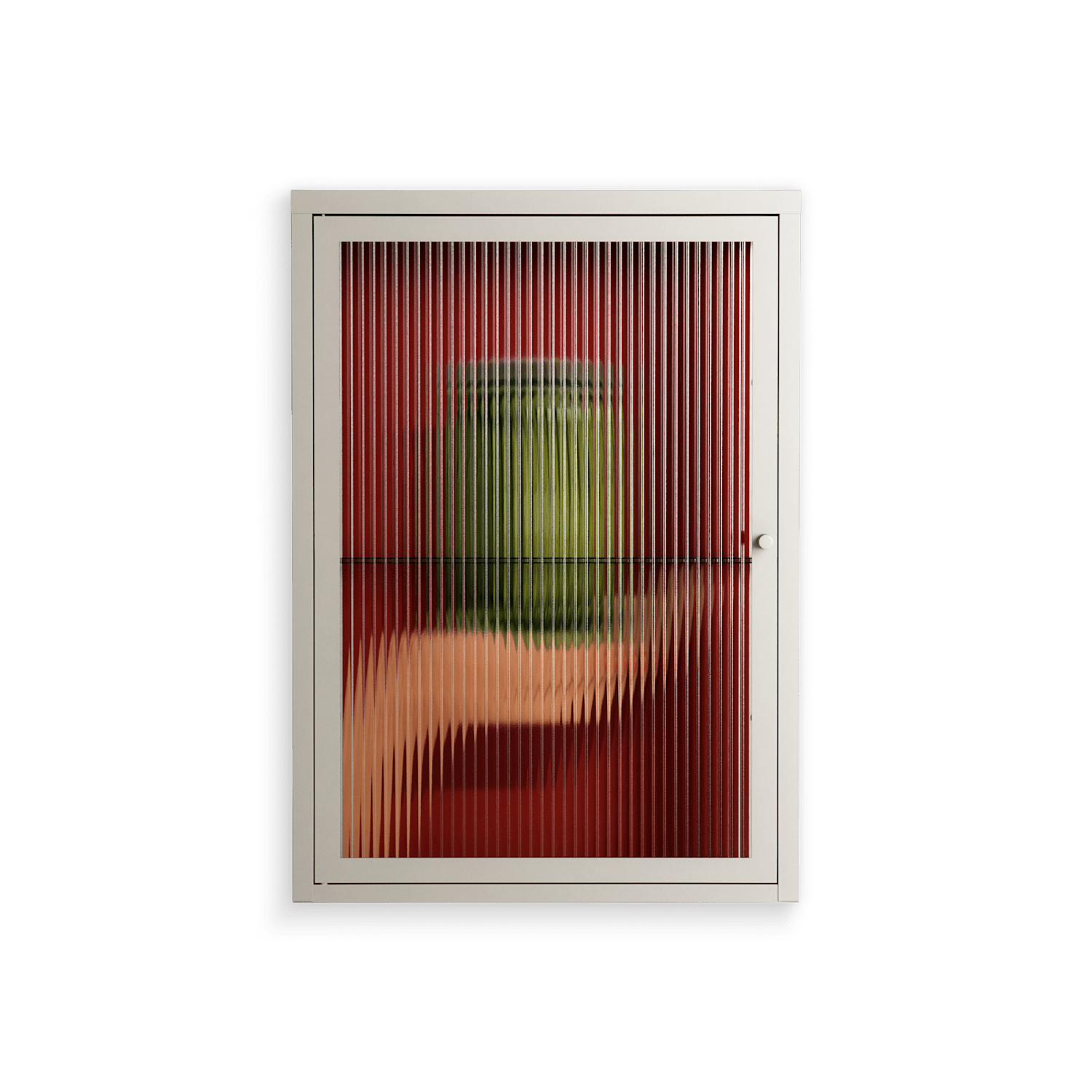 Pickles - Wall Cabinet - Kristin Eriksson - Pebble - Reeded glass