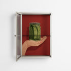 Pickles - Wall Cabinet - Kristin Eriksson - Pebble - Reeded glass