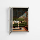 Waiting Game - Wall Cabinet - Kristin Eriksson - Pebble - Reeded glass
