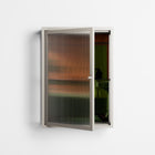 Bad Omen - Wall Cabinet - Kristin Eriksson - Pebble - Reeded glass