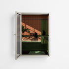 Bad Omen - Wall Cabinet - Kristin Eriksson - Pebble - Reeded glass