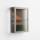 Bad Omen - Wall Cabinet - Kristin Eriksson - Pebble - Reeded glass