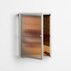 Women In Ballchair - Wall Cabinet - Kristin Eriksson - Pebble - Reeded glass