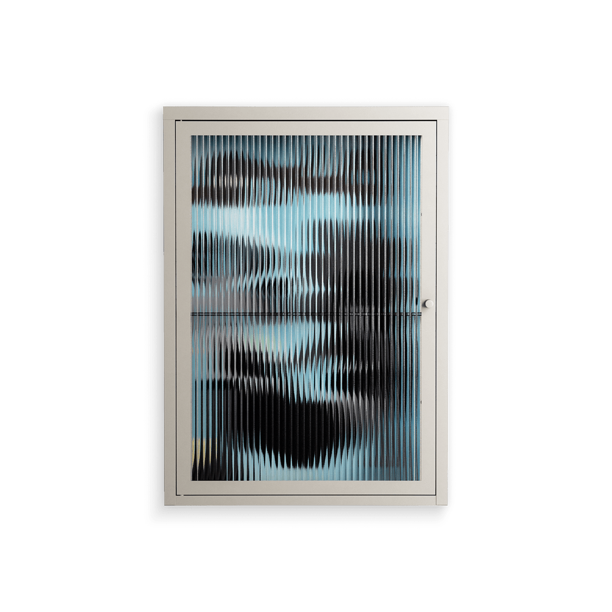 Day Dream - Wall Cabinet - Sophie Goudman-Peachey - Pebble - Reeded glass