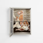 We Are Who We Are - Wall Cabinet - Sophie Goudman-Peachey - Pebble - Reeded glass