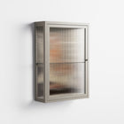 We Are Who We Are - Wall Cabinet - Sophie Goudman-Peachey - Pebble - Reeded glass