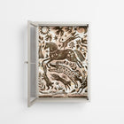 Delight Pink - Wall Cabinet - Diana Catchpole - Pebble - Reeded glass