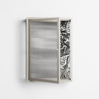 Flight Of Fancy - Wall Cabinet - Diana Catchpole - Pebble - Reeded glass