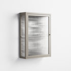 Flight Of Fancy - Wall Cabinet - Diana Catchpole - Pebble - Reeded glass